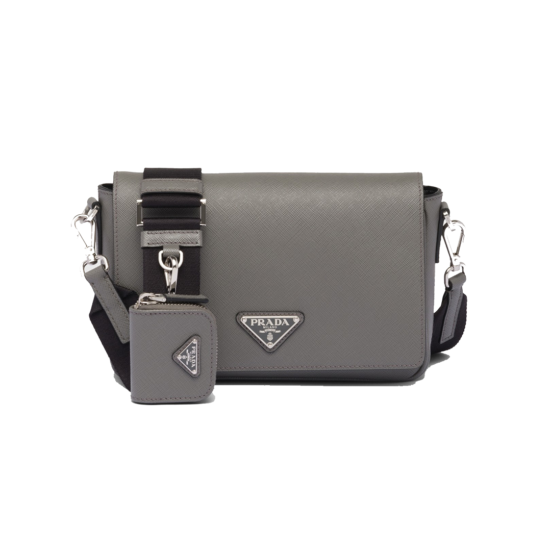 Prada Saffiano Leather Shoulder Bag